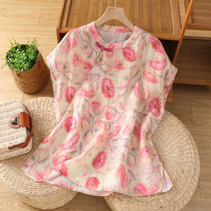 Short Sleeve Blouse for Women