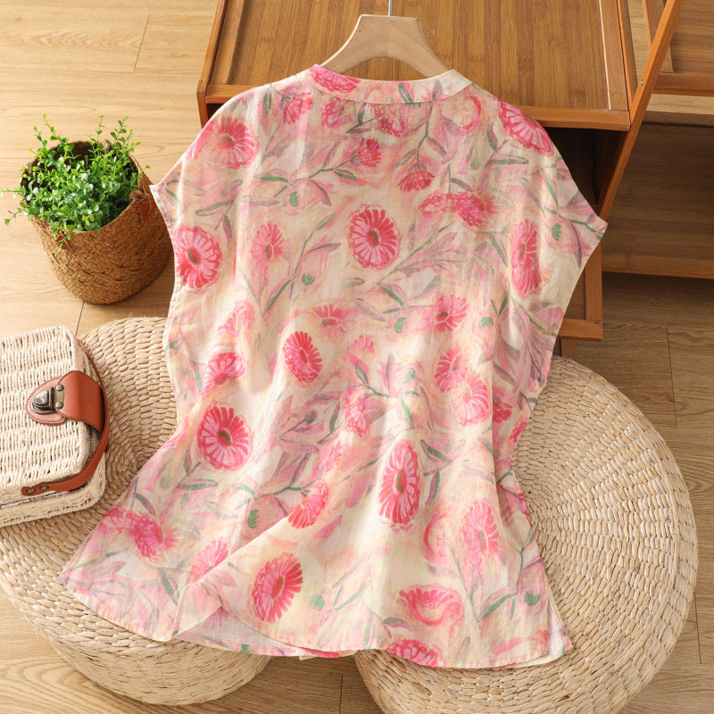 Short Sleeve Blouse for Women