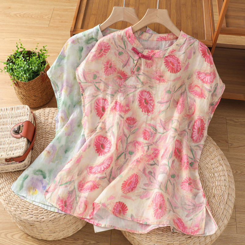 Short Sleeve Blouse for Women