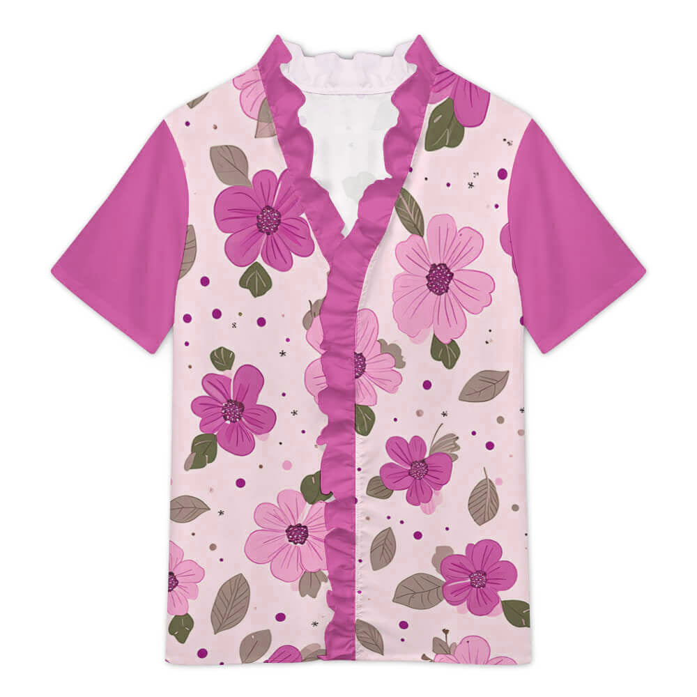 Women's Lace Short-Sleeve Cardigan